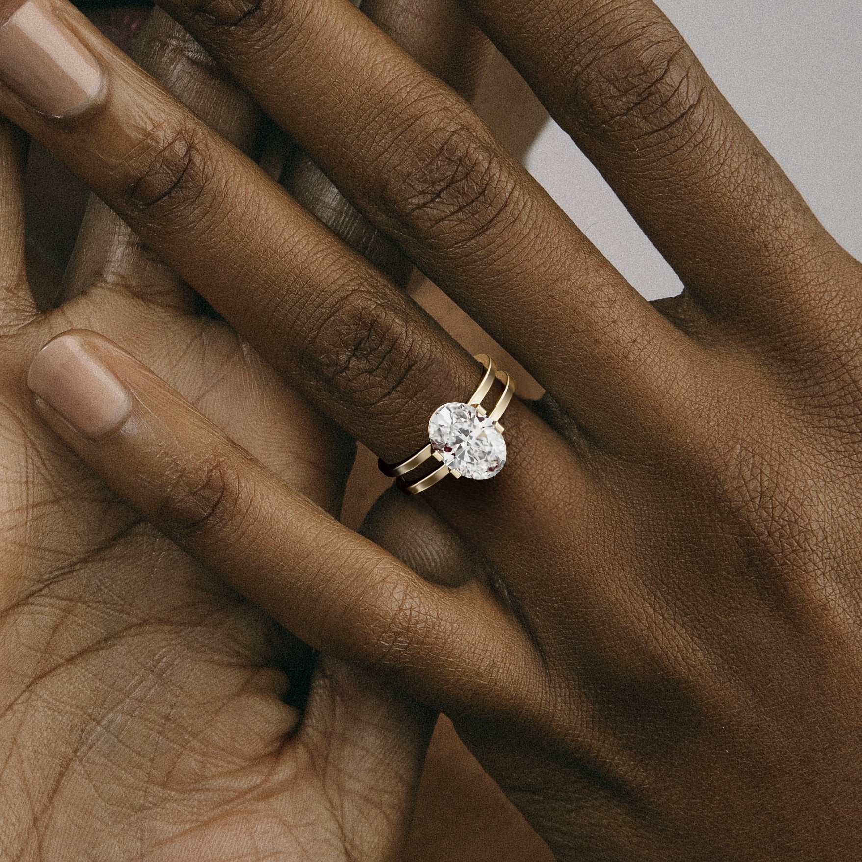 Minimal Stylish Engagement Rings with Oval 1ct 2ct 3ct canadian canada diamond 14k 18k gold by SHW famous Fine Jewelry stores in NYC NJ