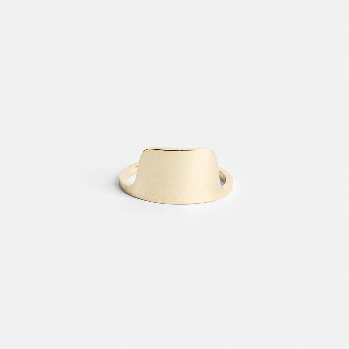 Tyla Unisex Ring in 14k Gold by SHW Fine Jewelry in NYC