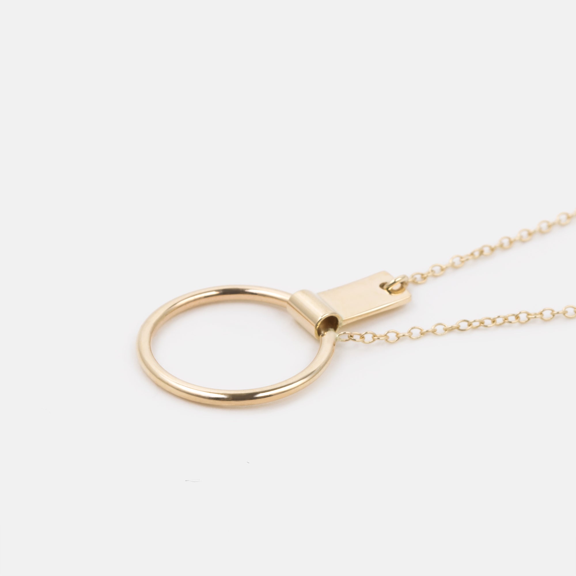 Vasara Alternative Necklace in 14k Gold By SHW Fine Jewelry New York City