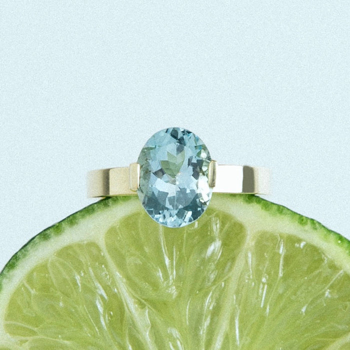 Spring Birthstones: Aquamarine
