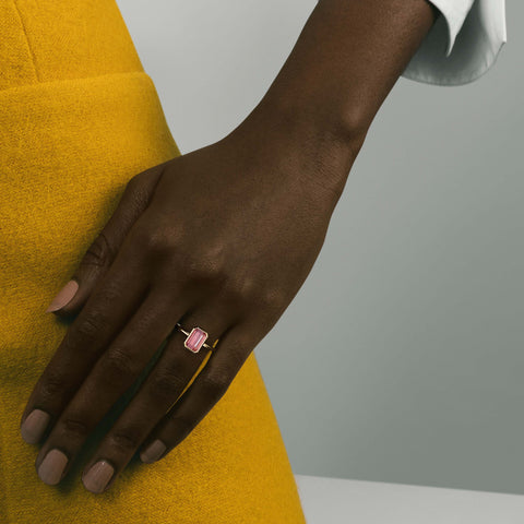 Arti Ring with Pink Tourmaline