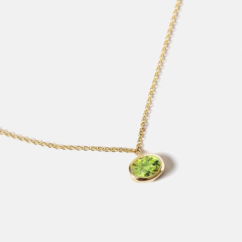Dana Necklace with Peridot