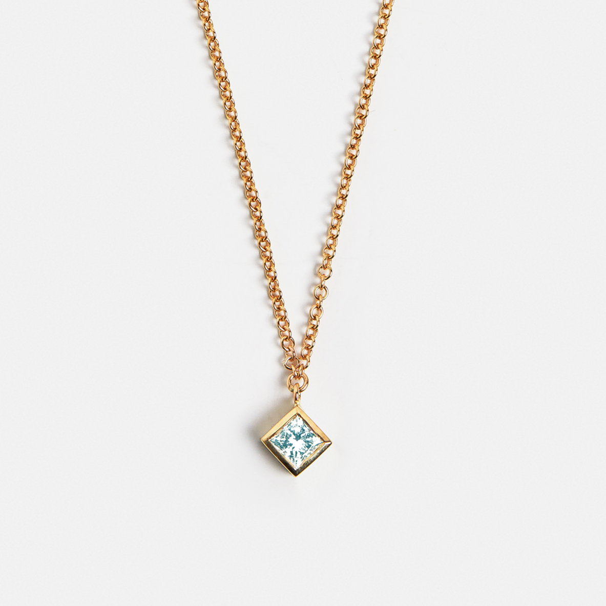 Dari Necklace with Aquamarine