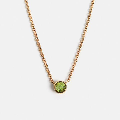Ginta Necklace with Peridot
