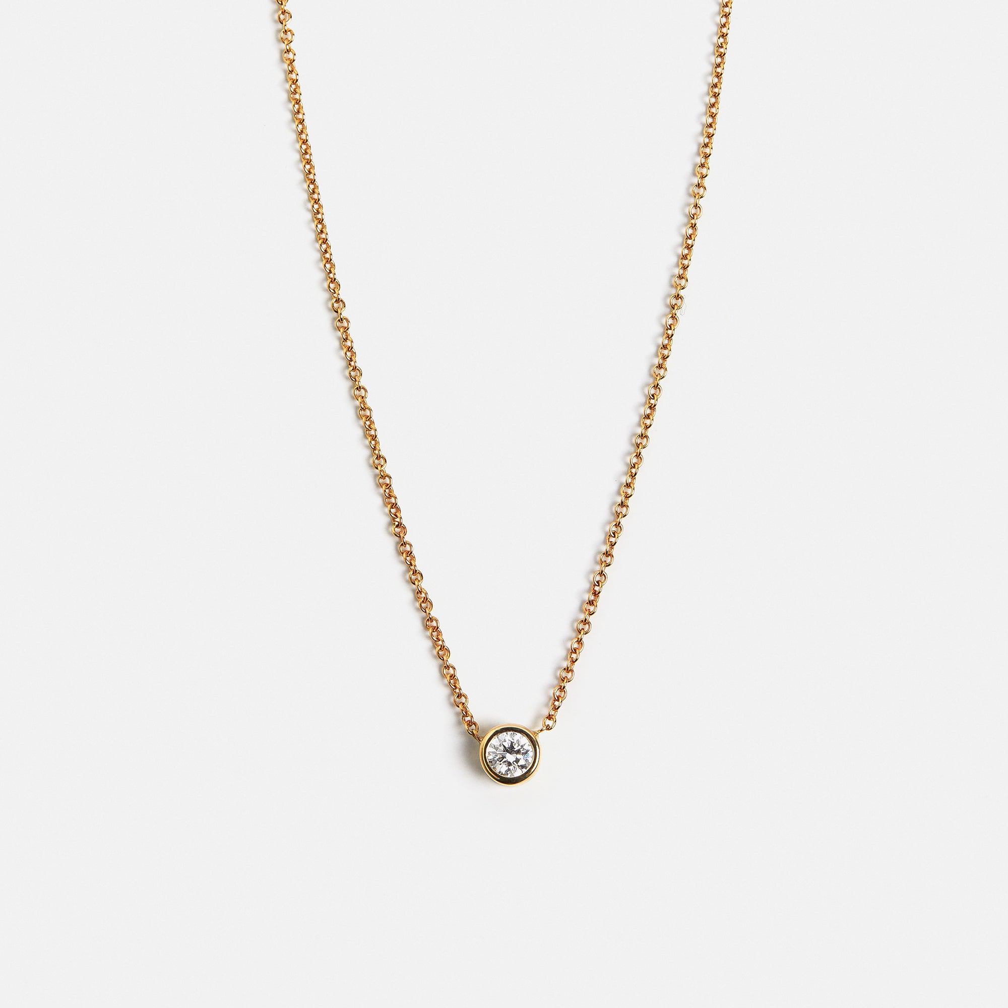 Ginta Necklace with Aquamarine