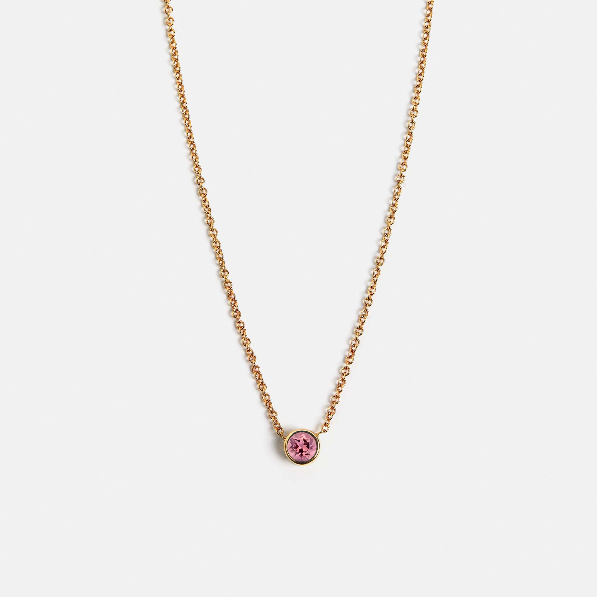 Ginta Necklace with Pink Tourmaline
