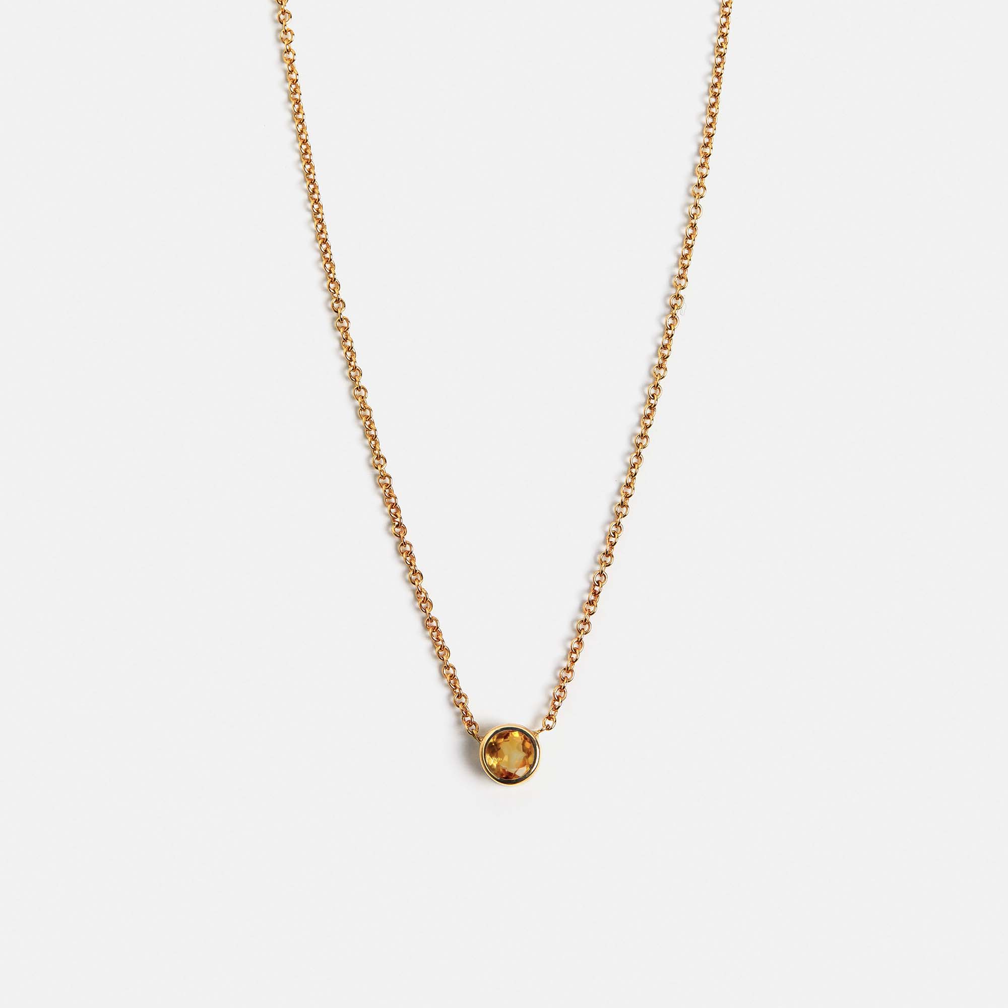 Ginta Necklace with Pink Tourmaline