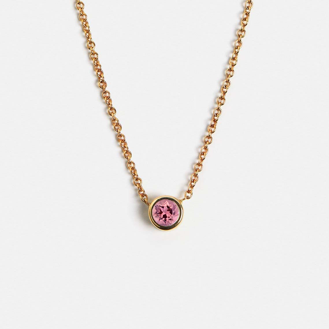 Ginta Necklace with Pink Tourmaline