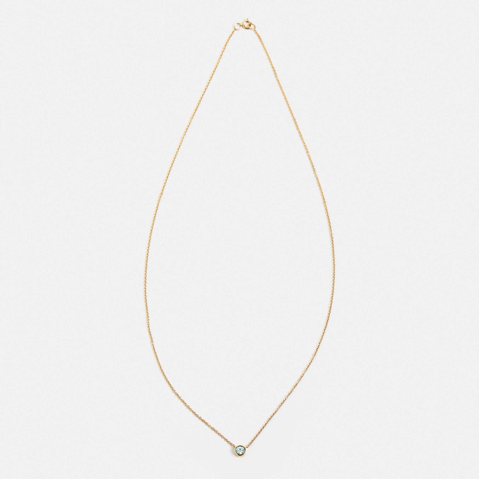 Ginta Necklace with Aquamarine