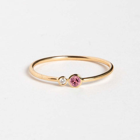 Kiki Ring with Pink Tourmaline