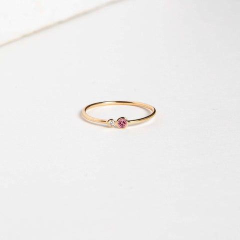 Kiki Ring with Pink Tourmaline