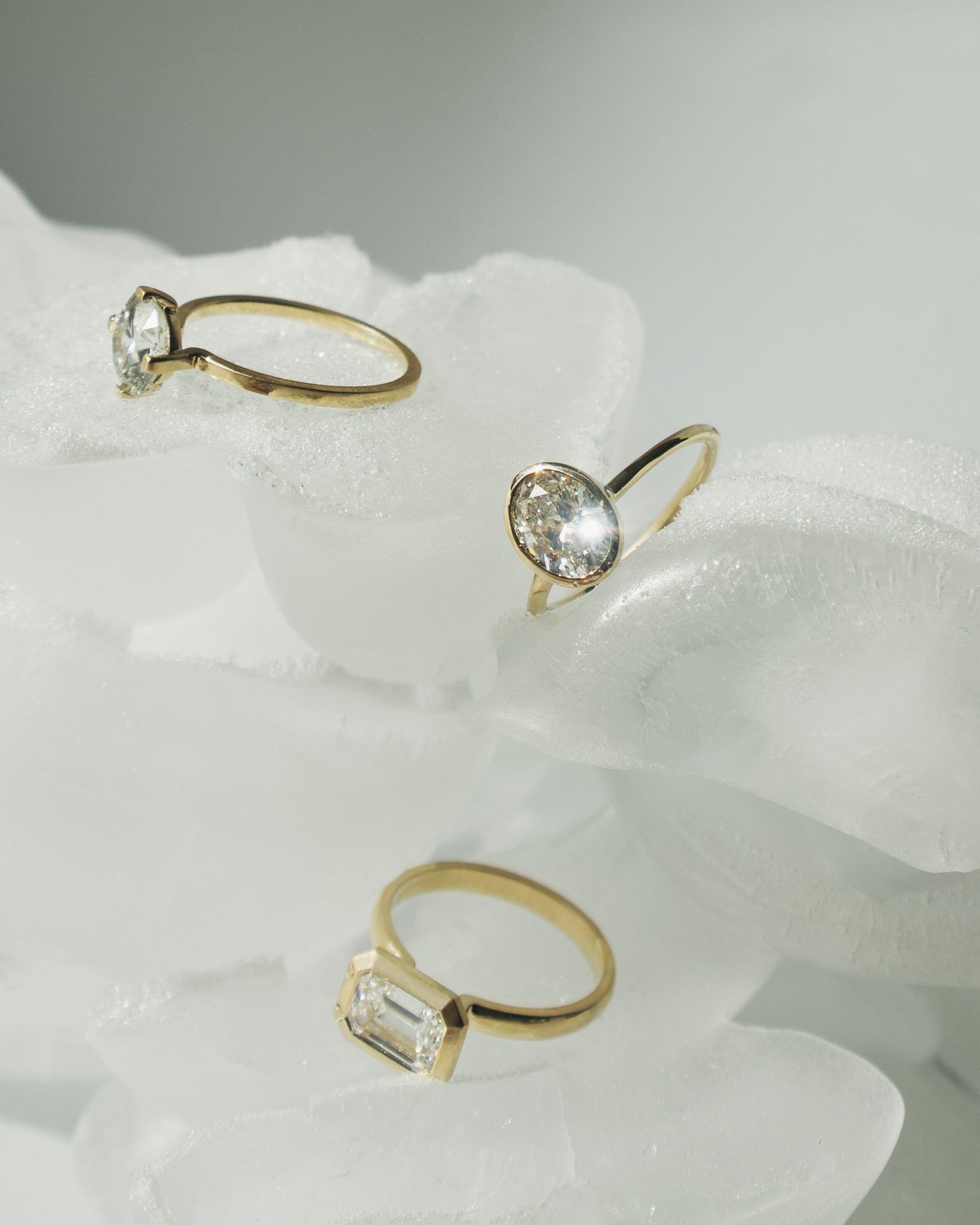 Lab Grown Diamond Engagement rings designed and made in New York City