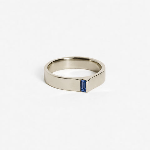 4mm Braga Ring with Diamond