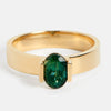 Silva Ring with 1.02ct Sapphire in Gold