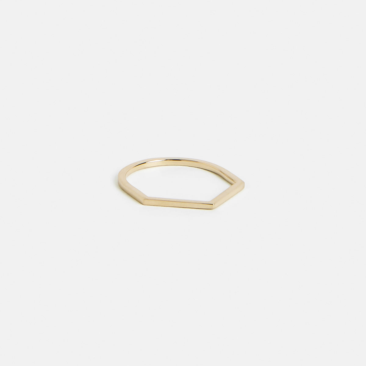Namas Unisex Ring in 14k Gold by SHW Fine Jewelry NYC
