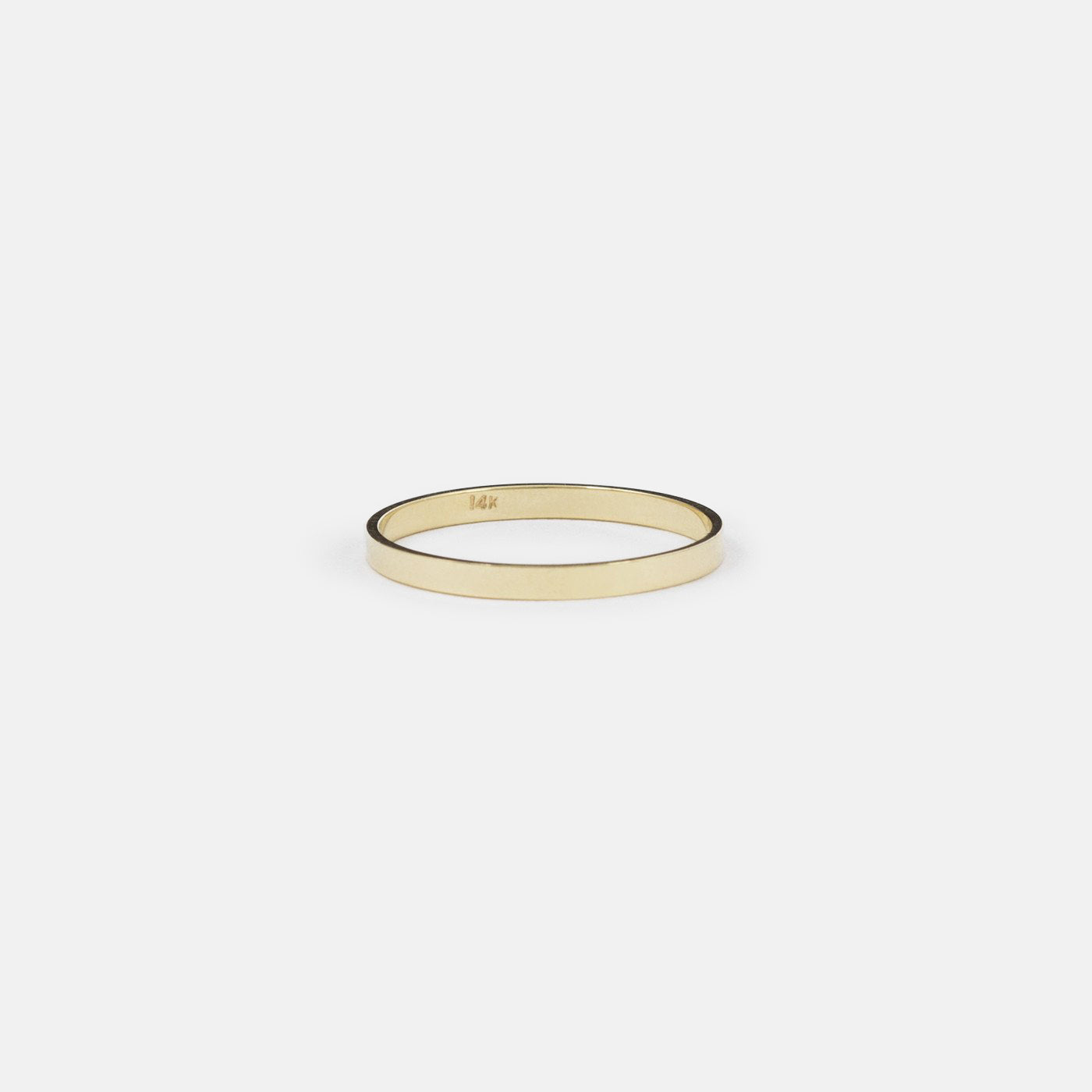 Rini Unisex Ring in 14k Gold By SHW Fine Jewelry NYC