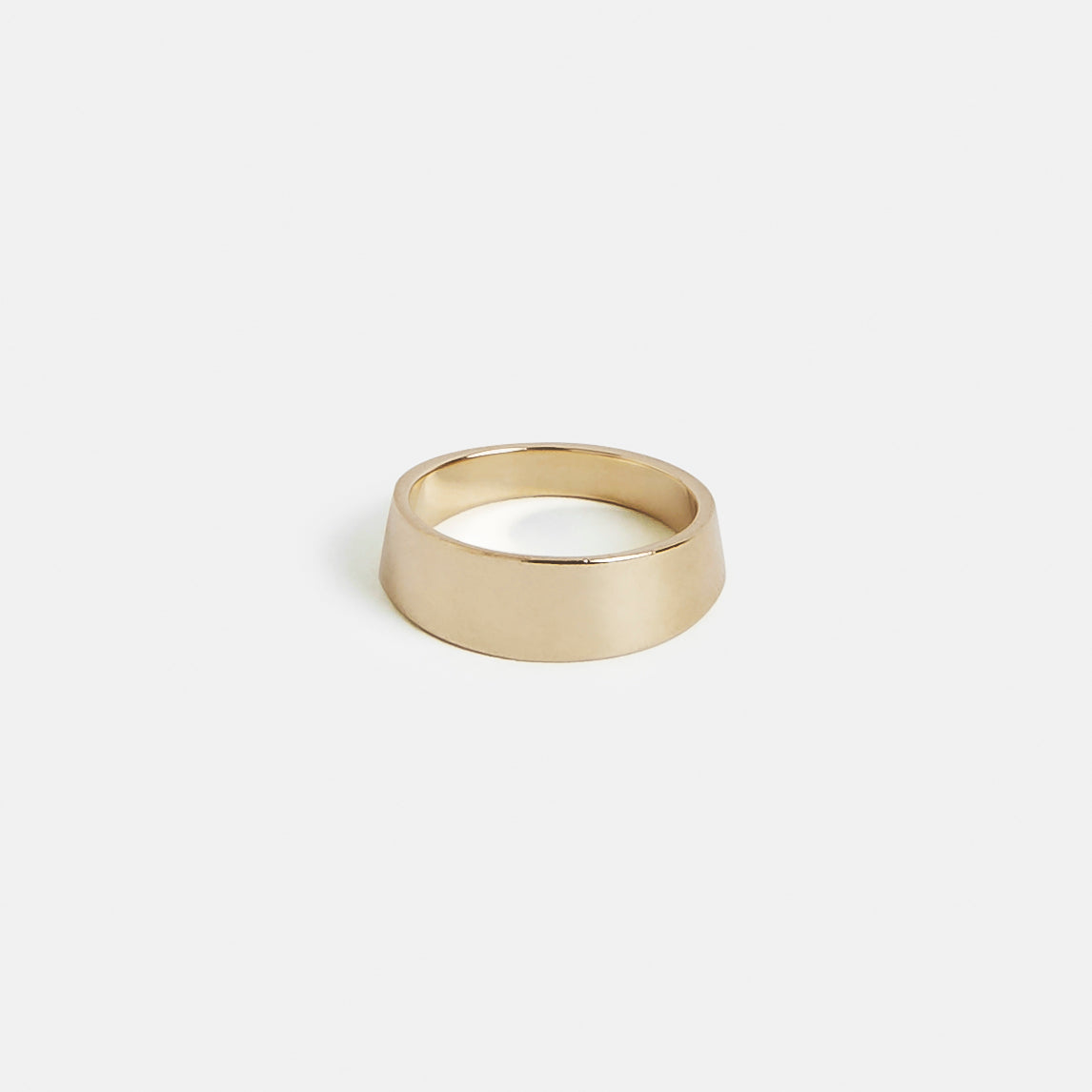 Riva Simple Ring in 14k Gold By SHW Fine Jewelry NYC
