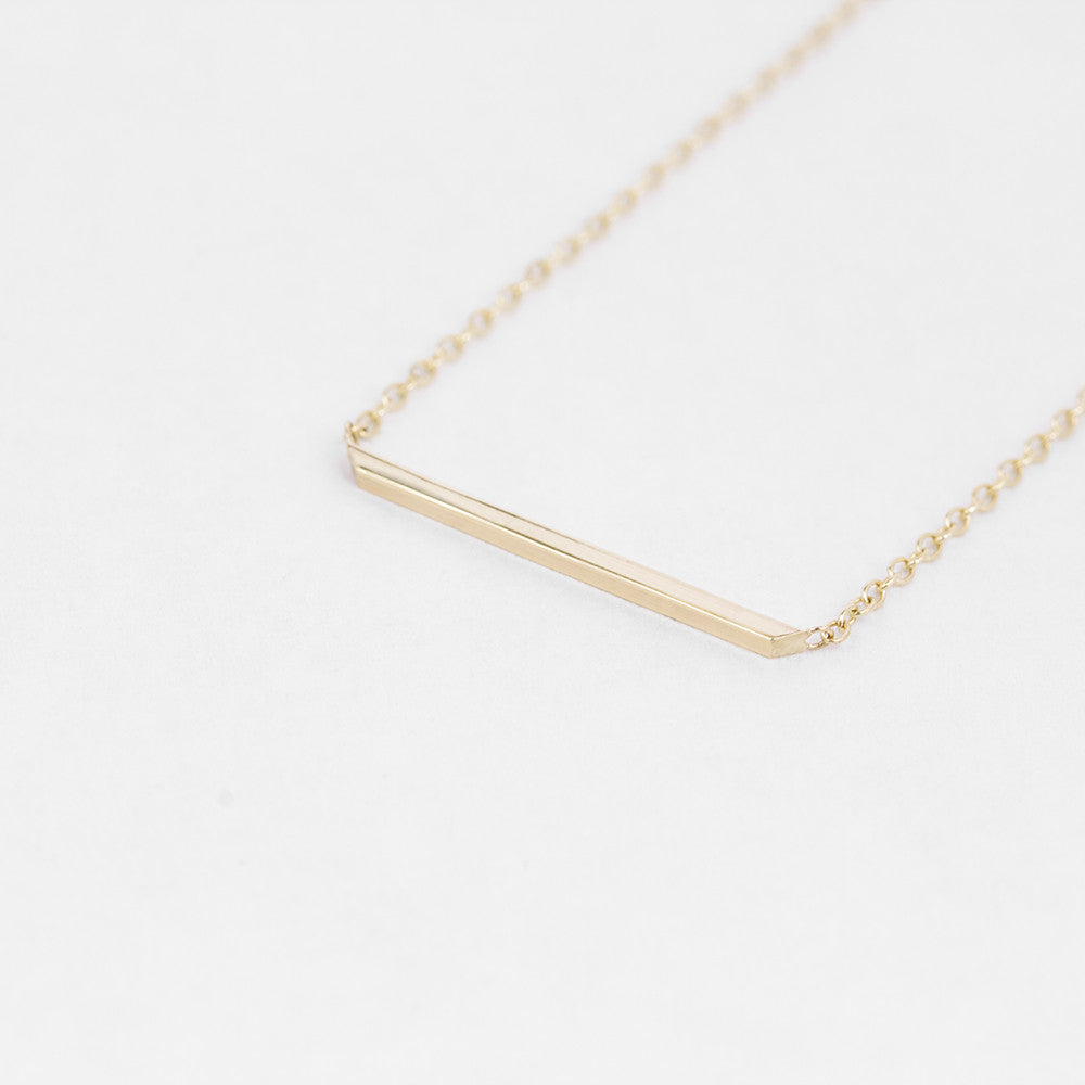 Unique Vati Necklace in 14k Yellow Gold by SHW Fine Jewelry Made in NYC