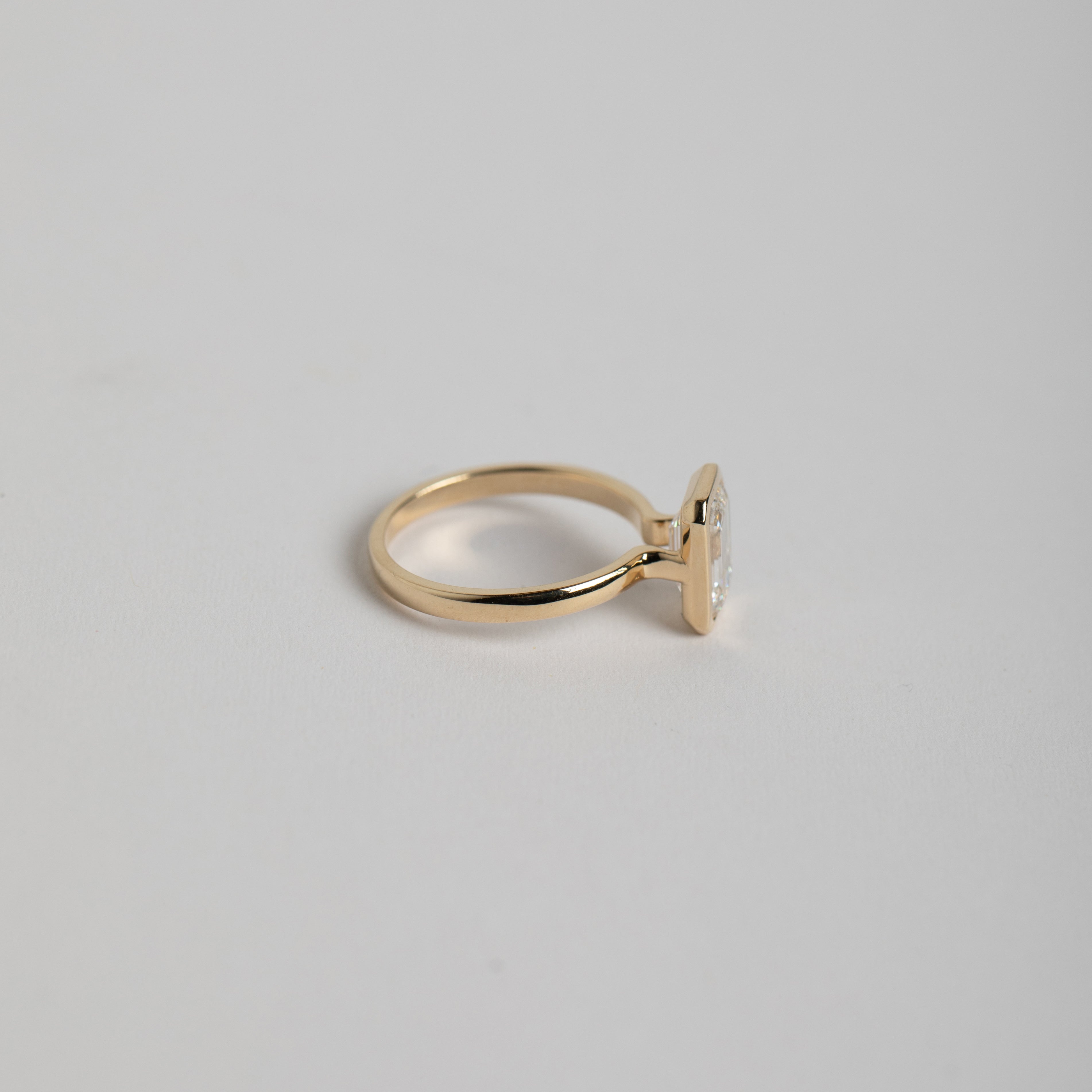 Aubra Ring with 1.50ct Lab-grown Diamond in Gold