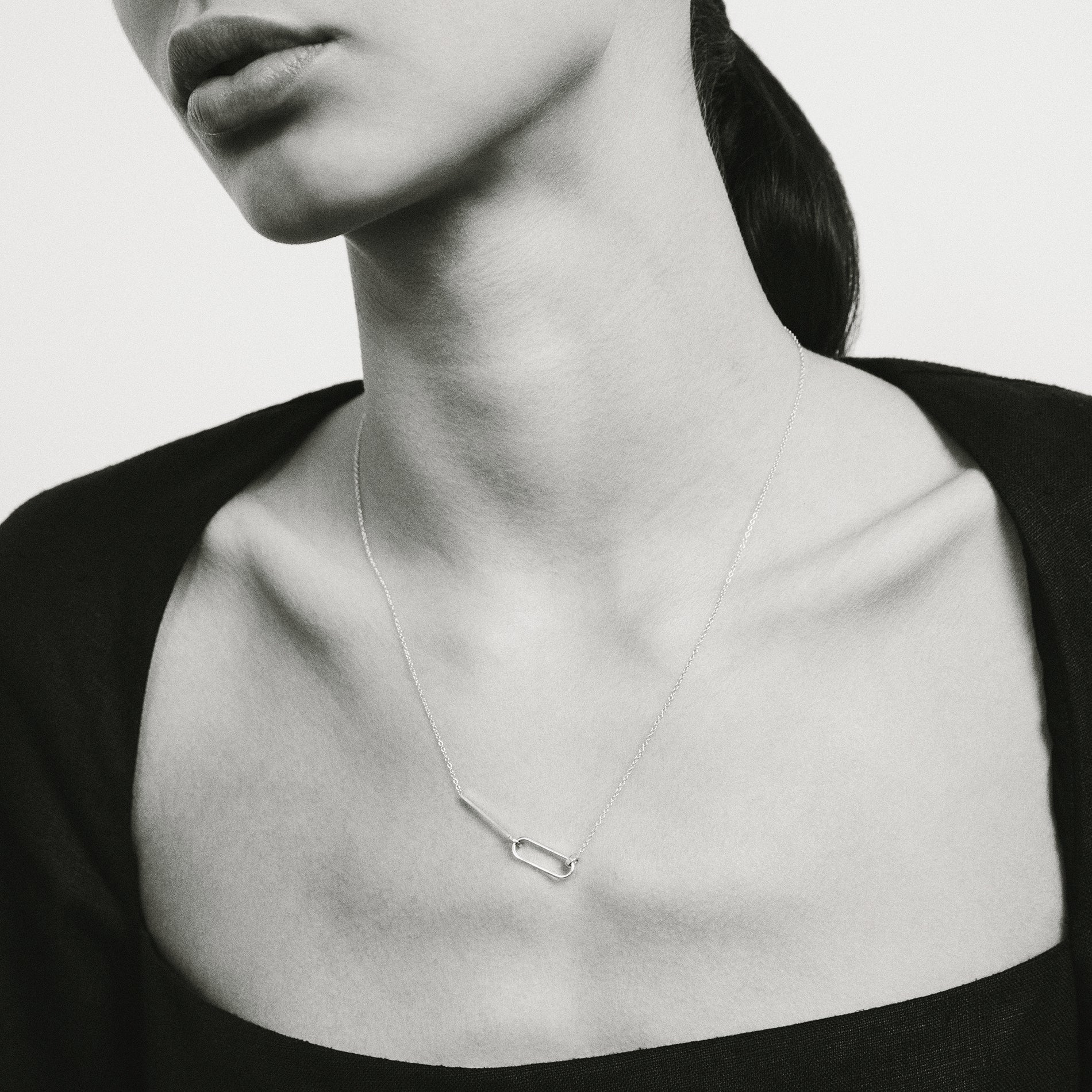 Visi unisex Necklace in Sterling Silver By SHW Fine Jewelry NYC