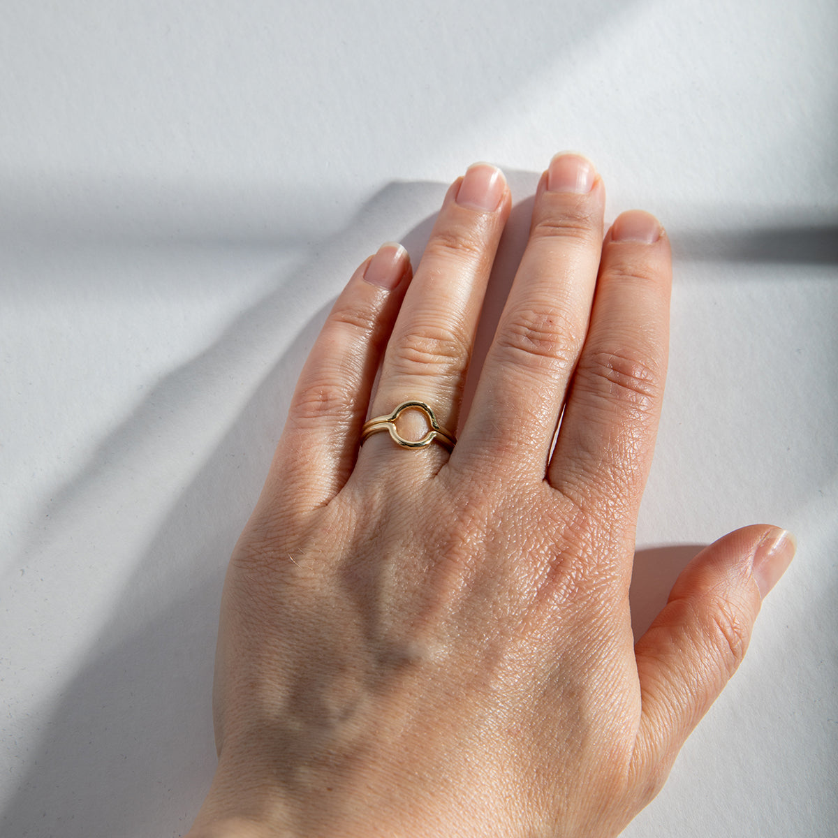 Bidi Delicate Ring in 14k Gold By SHW Fine Jewelry NYC
