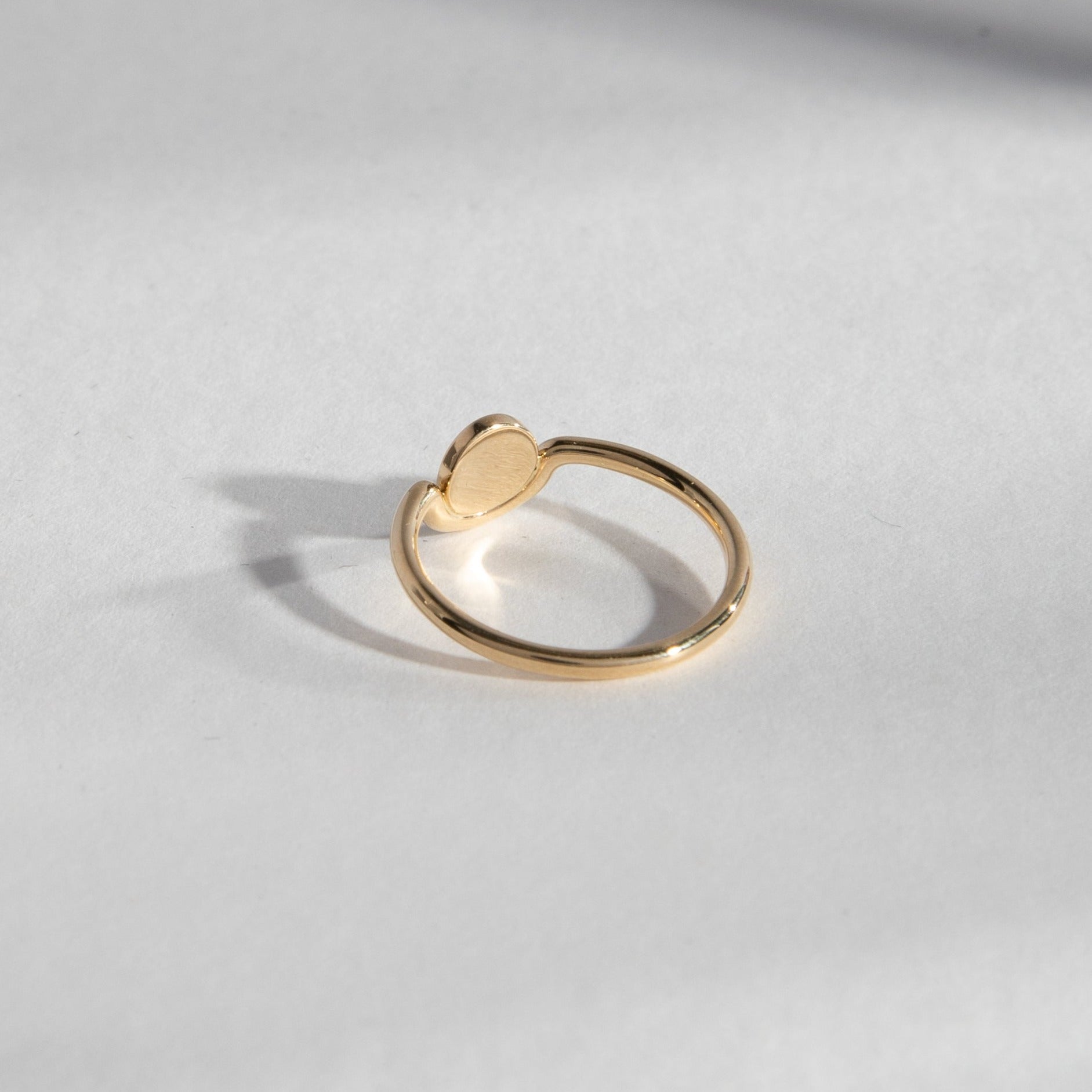 Bodu Simple Ring in 14k Gold By SHW Fine Jewelry NYC