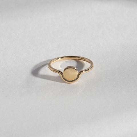 Bodu Alternative Ring in 14k Gold By SHW Fine Jewelry NYC