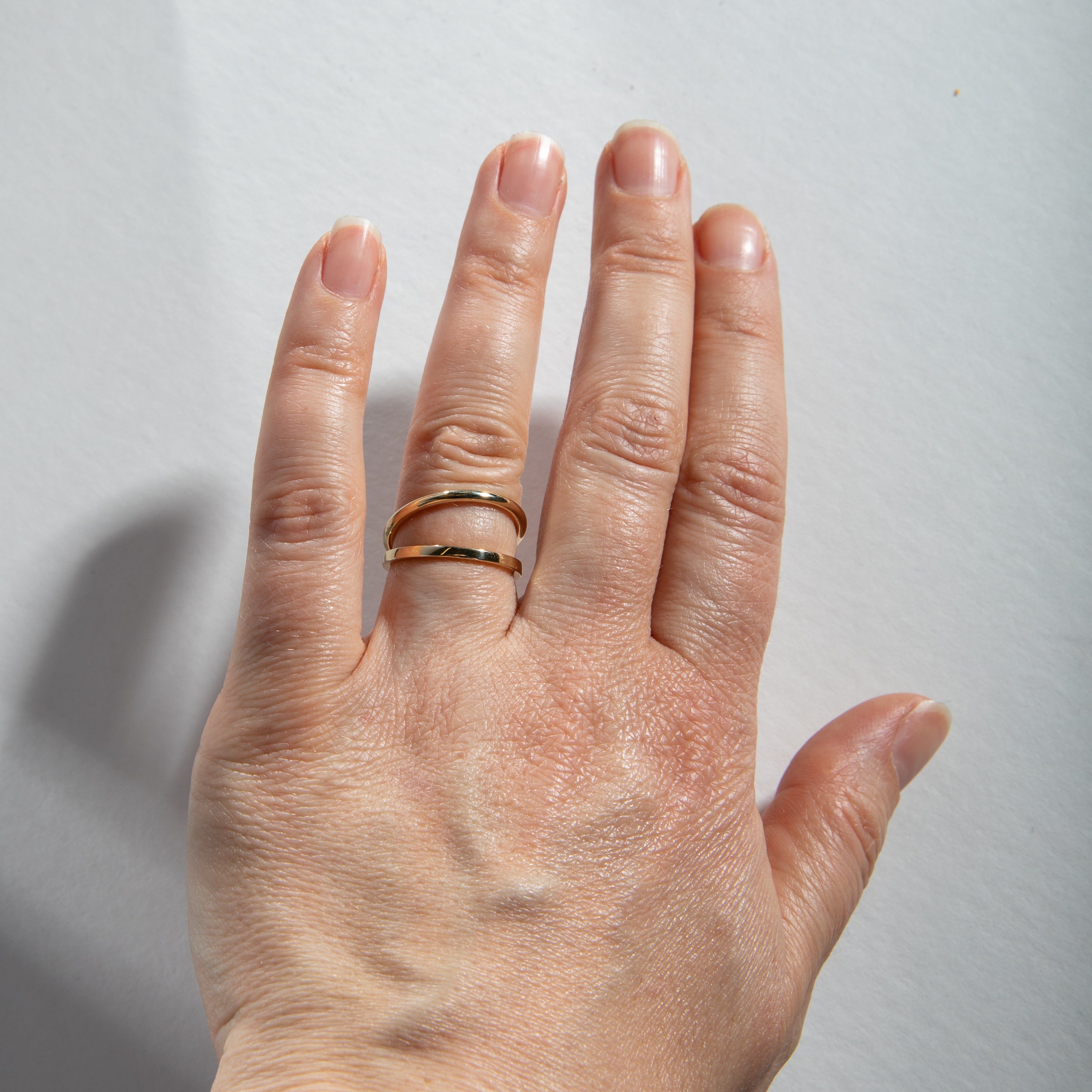 Codu Simple Ring in 14k Gold By SHW Fine Jewelry NYC