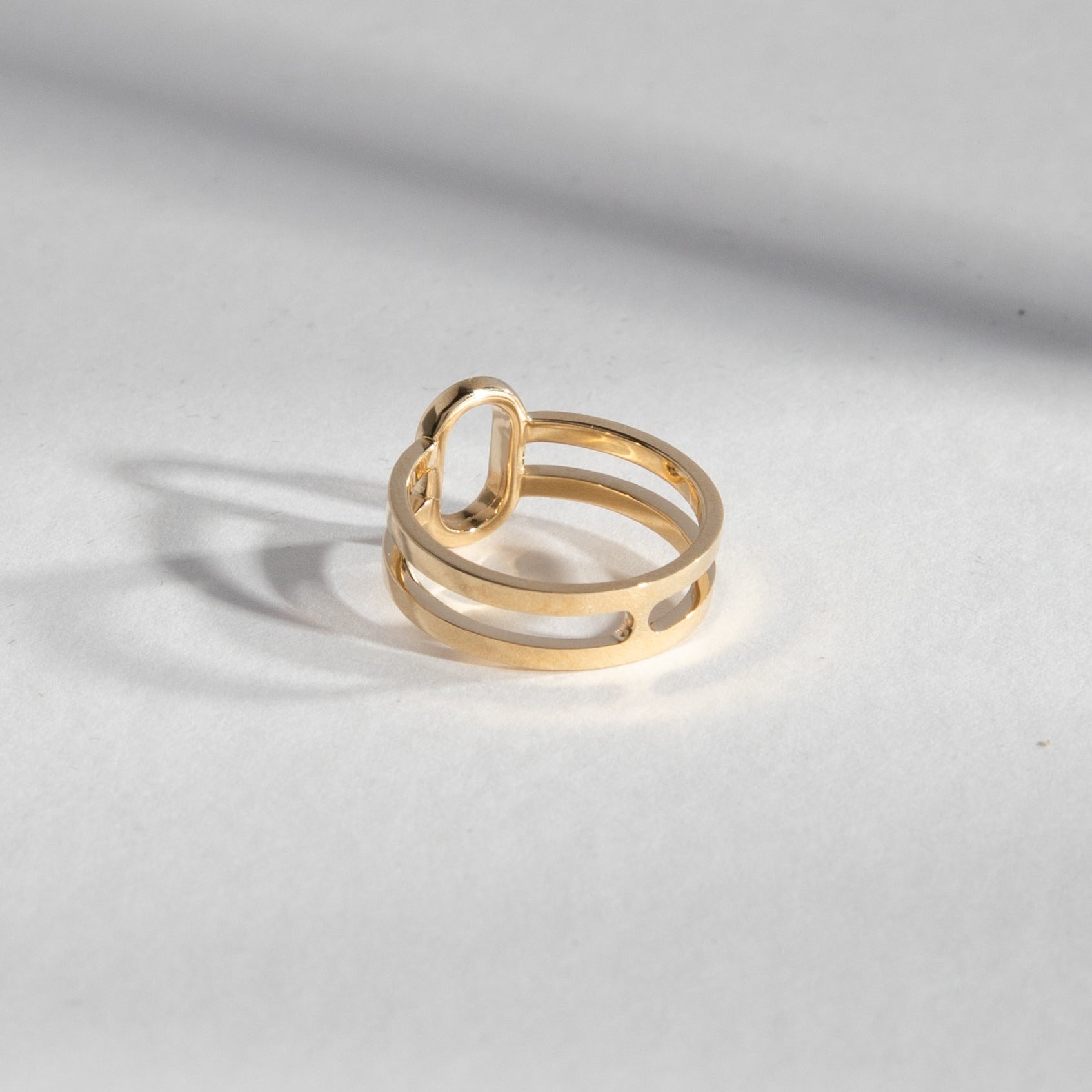 Maiti Minimal Ring in 14k Gold By SHW Fine Jewelry NYC
