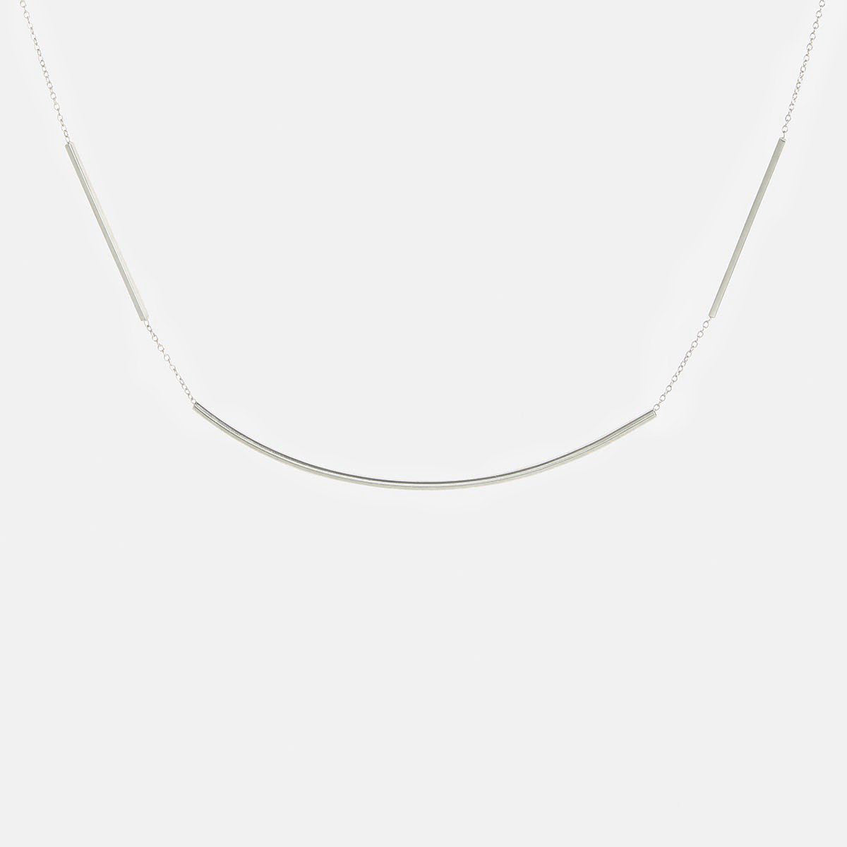 Sava Simple Choker in 14k White Gold By SHW Fine Jewelry NYC