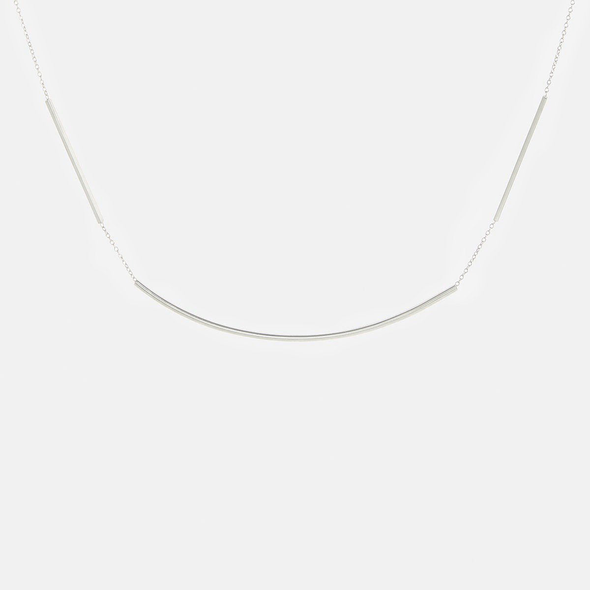 Sava Simple Choker in Sterling Silver By SHW Fine Jewelry New York City