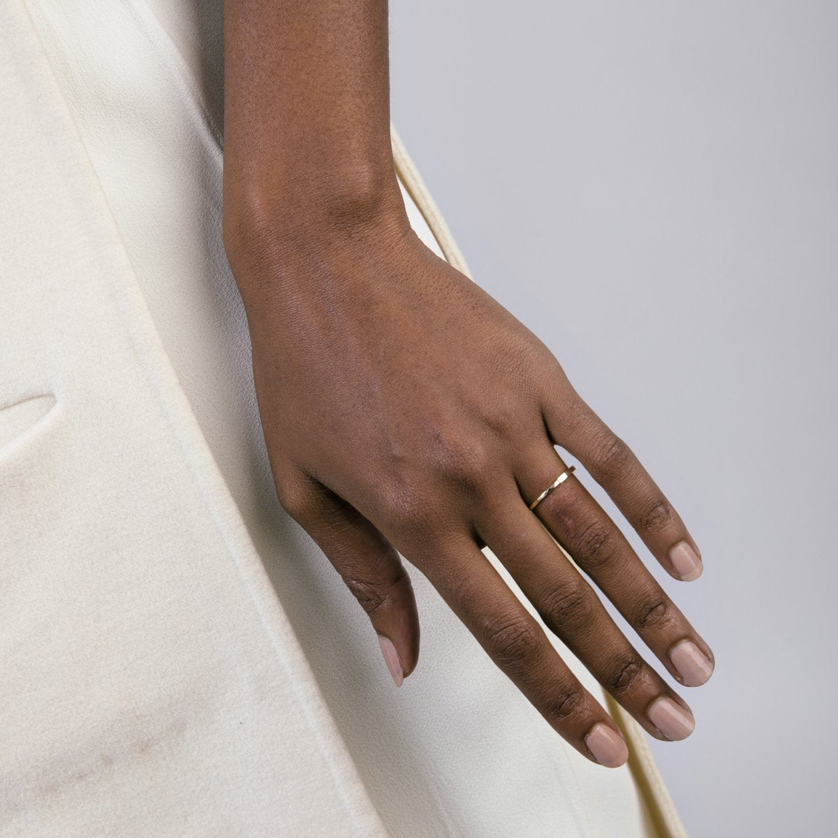 Ari Simple Ring in 14k Gold By SHW Fine Jewelry New York City