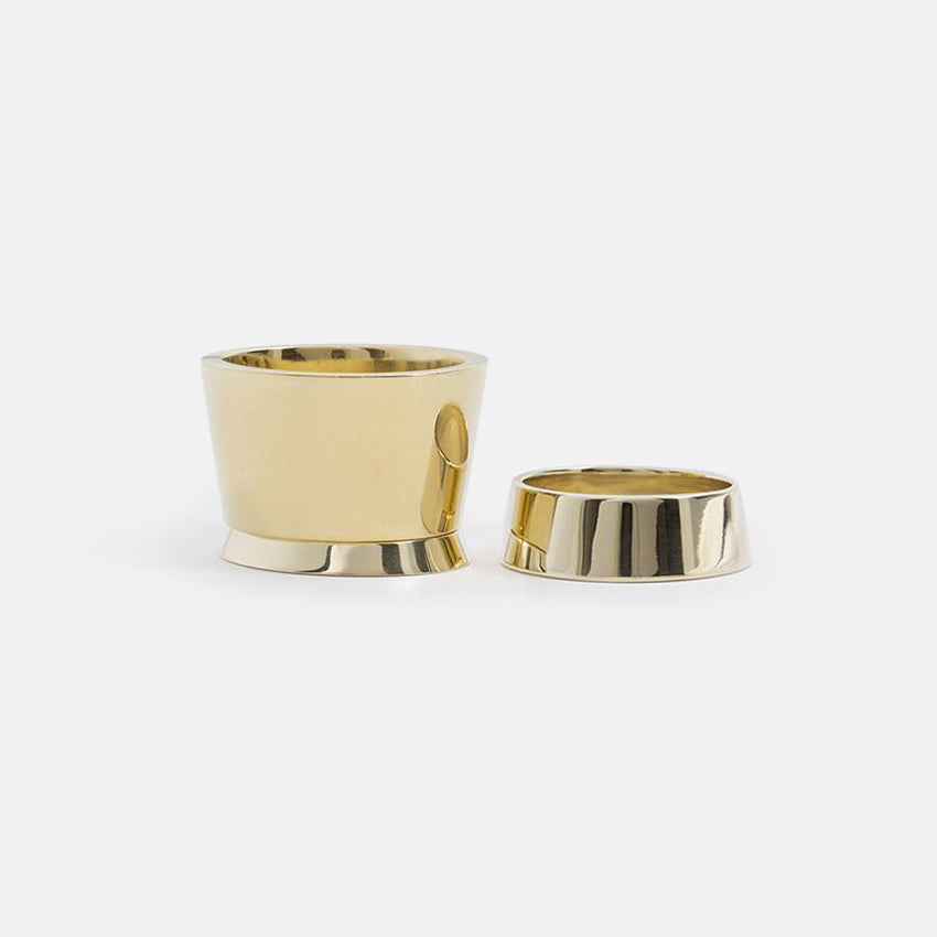 Tavi Stackable Ring in 14k Gold by SHW Fine Jewelry New York City