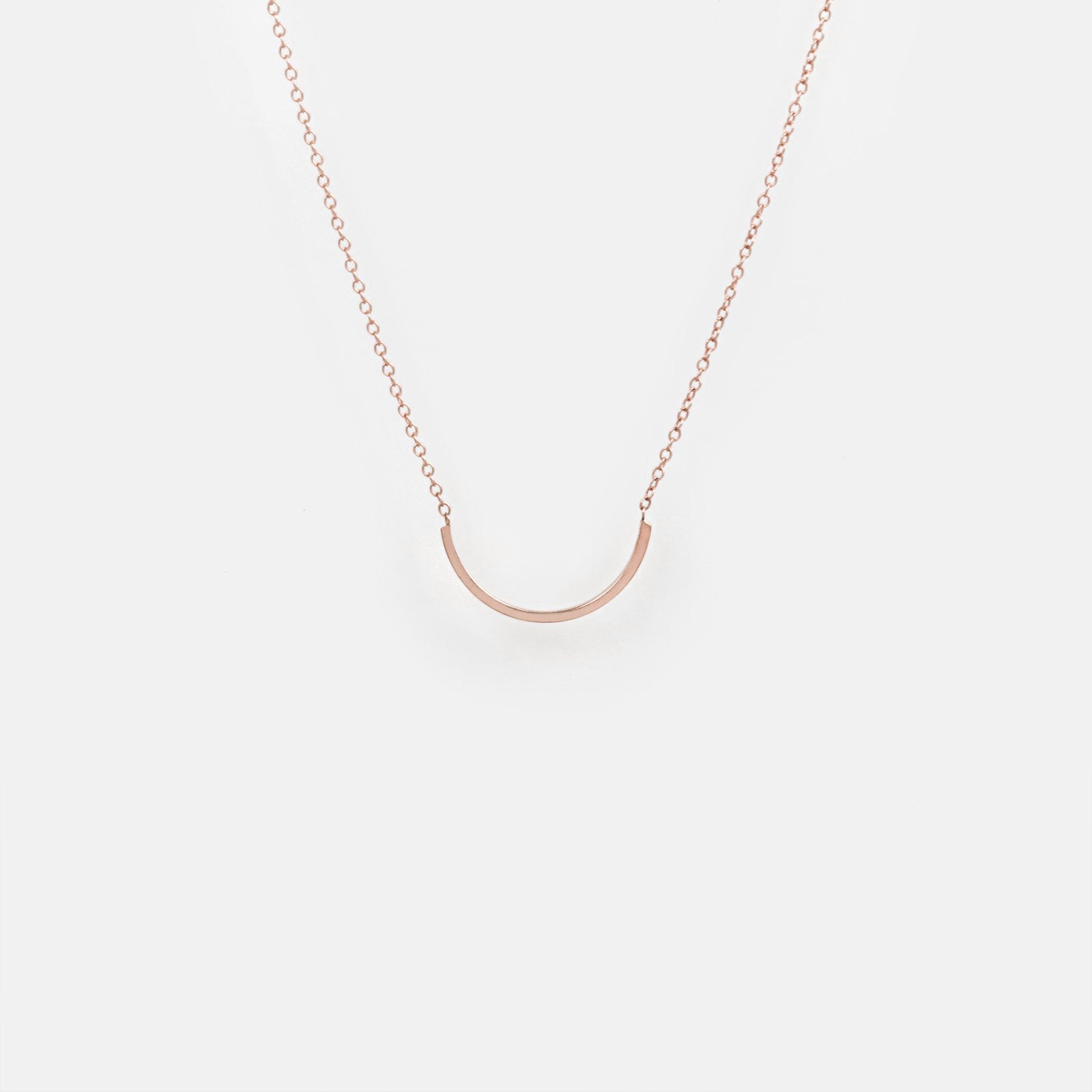 Uva Cool Necklace in 14k Rose Gold By SHW Fine Jewelry New York City