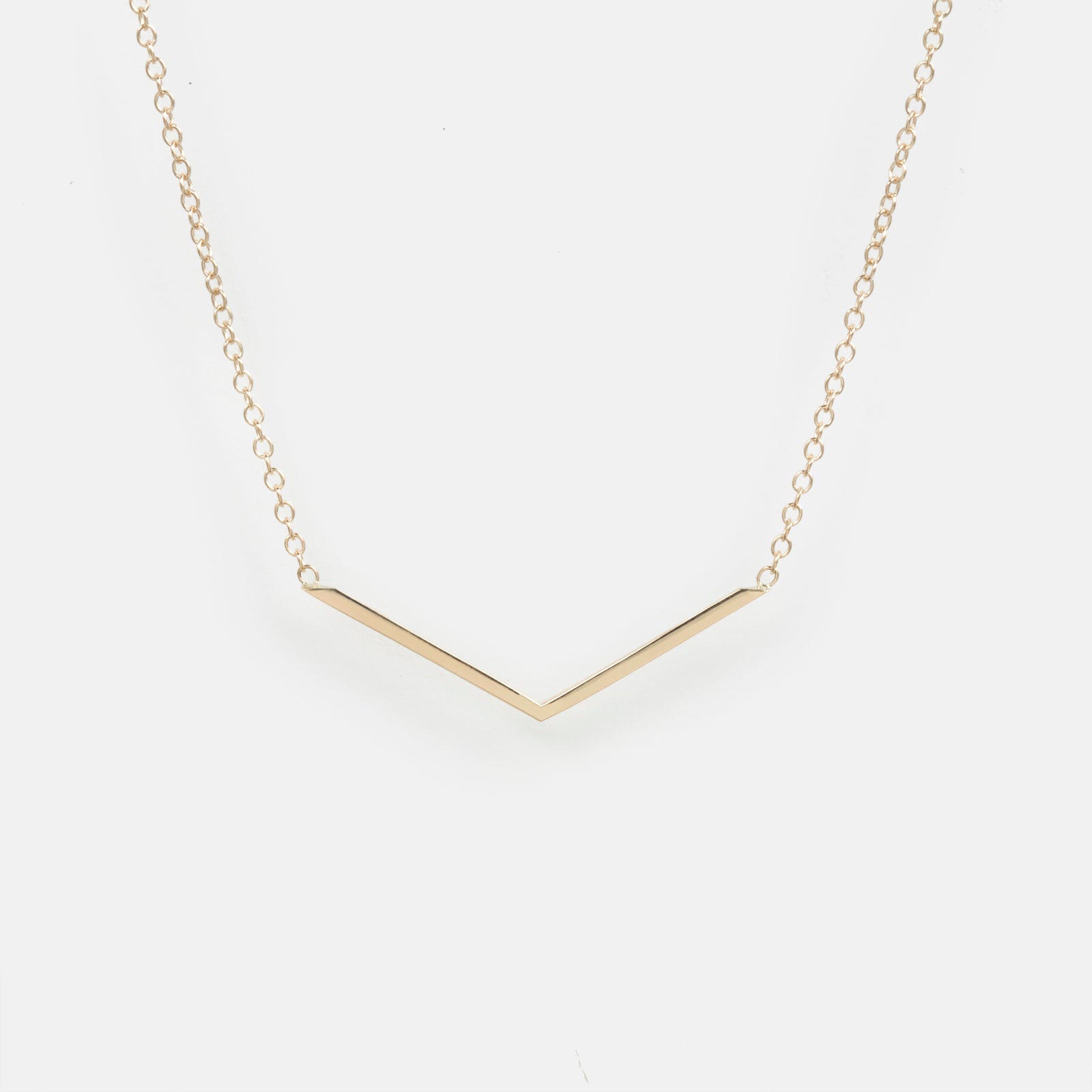 Avi Unique Necklace in 14k Gold By SHW Fine Jewelry NYC